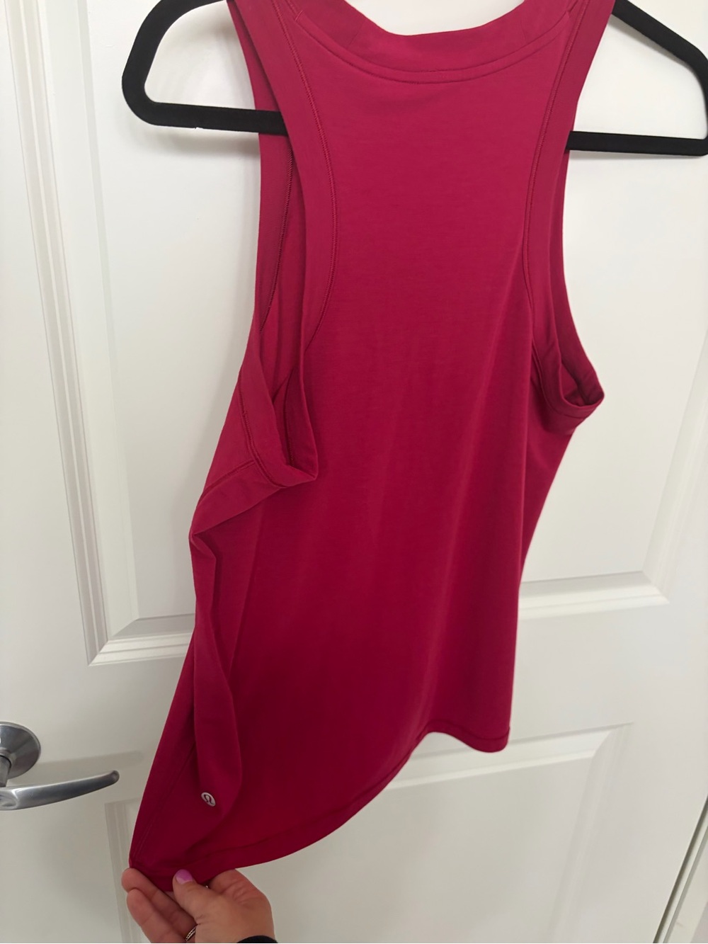 lululemon athletica Raspberry Racerback training Tank top